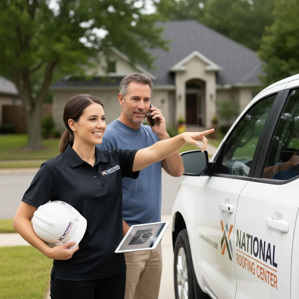 National Roofing Center customer support in Elwell